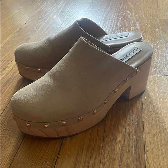 Steve Madden Chunky Bushwick Clogs 7.5 - Picture 3 of 6